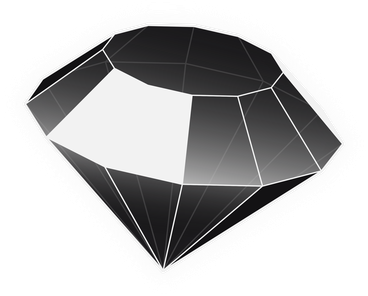 Schillernder Edelstein als visuelle Metapher für eigenständige Markenoberflächen