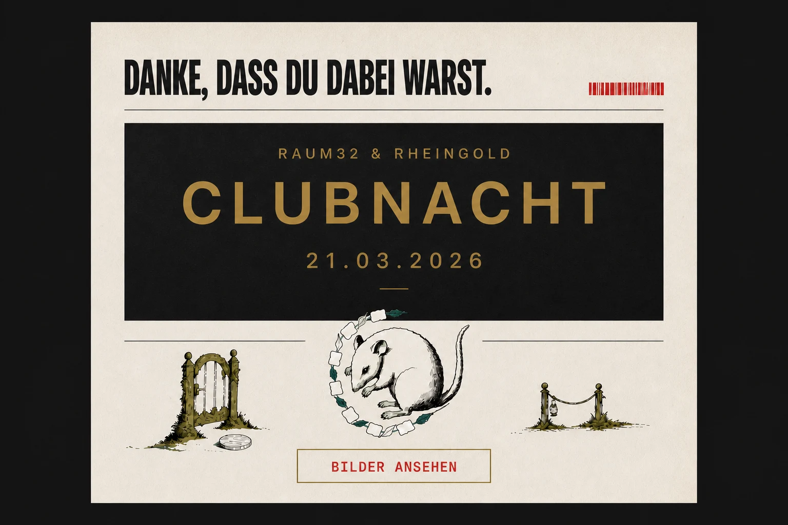 Individuelle Danke-Mail nach der Clubnacht